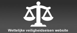 Wettelijke veiligheidseisen website