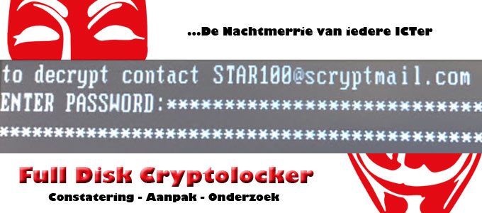 De nachtmerrie van iedere ICTer – Full Disk Cryptolocker