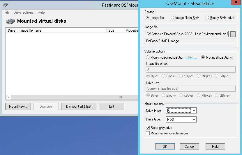 osforensics vmdk you need to format the disk in drive