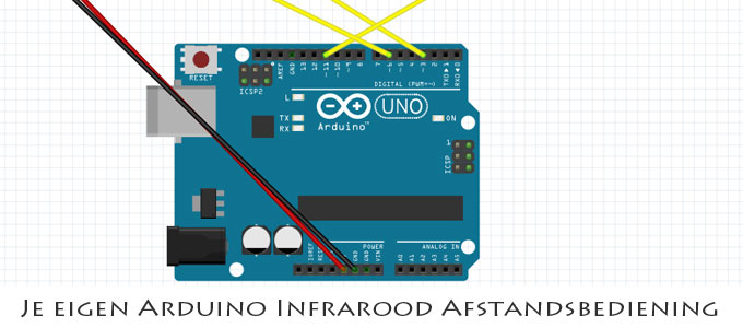 Je eigen Arduino Infrarood Afstandsbediening