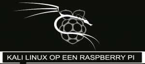 Kali Linux op een Raspberry Pi