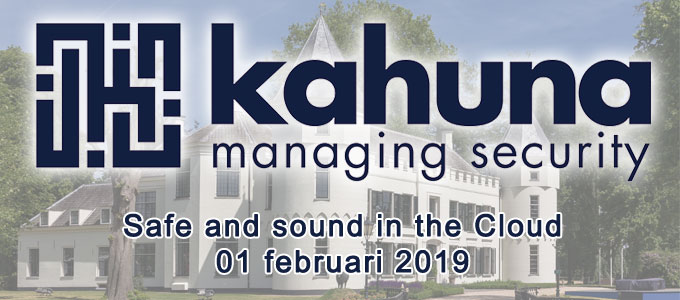 Kahuna Event – Safe and sound in the Cloud