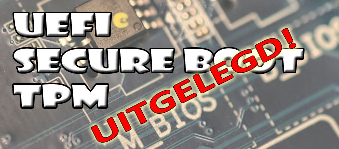 Wat zijn UEFI, TPM en Secure Boot?