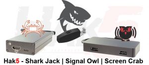 Hak5 Screen Crab, Signal Owl en de Shark Jack