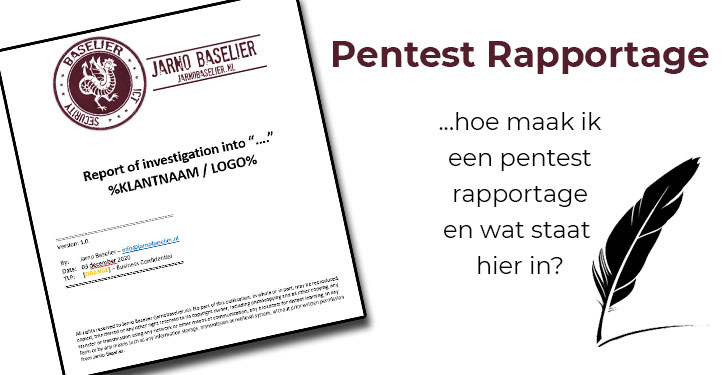 Pentest Rapportage