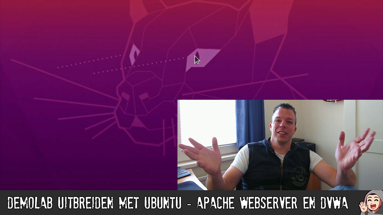 ED11 – Demolab uitbreiden met Ubuntu – Apache Webserver en DVWA