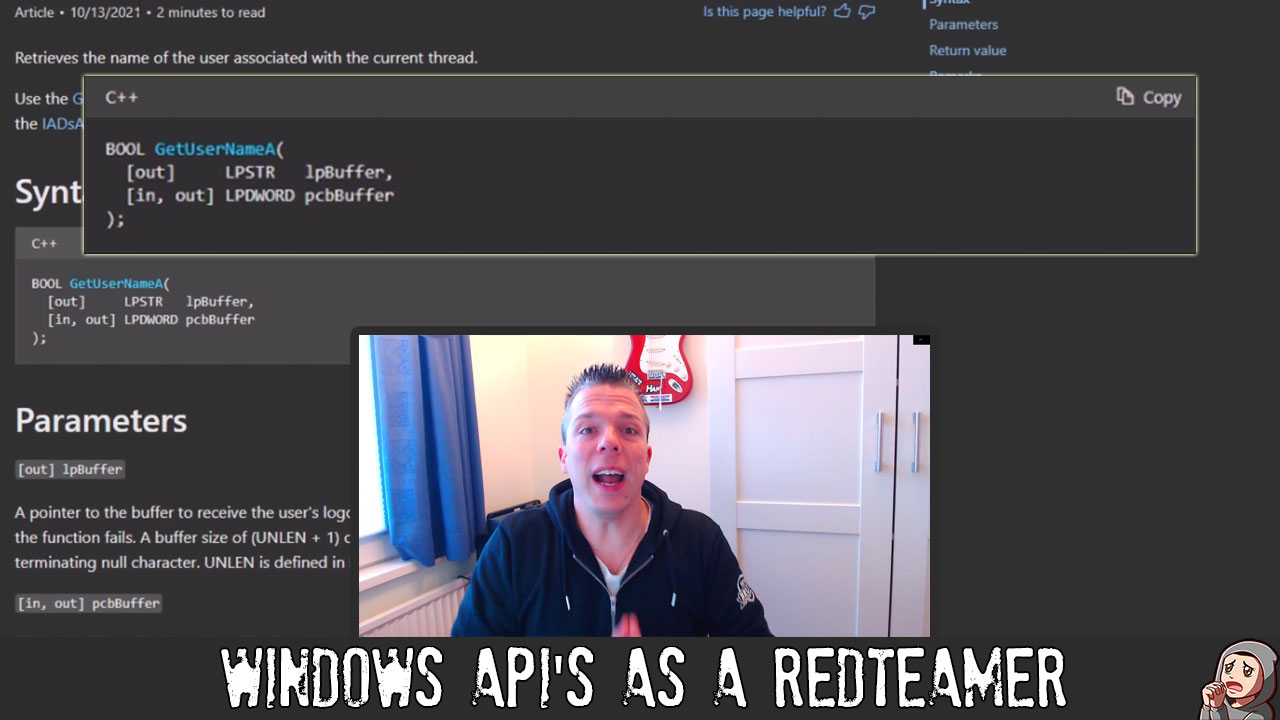 ED45 – Windows API’s as a RedTeamer