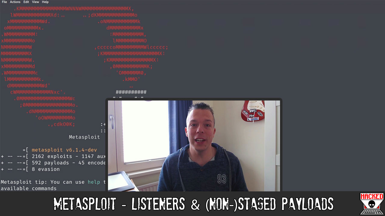ED25 – Metasploit Intro – Listeners & (Non-)Staged Payloads