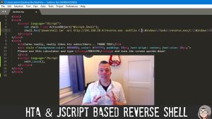 ED41 – HTA & JScript Based Reverse Shell