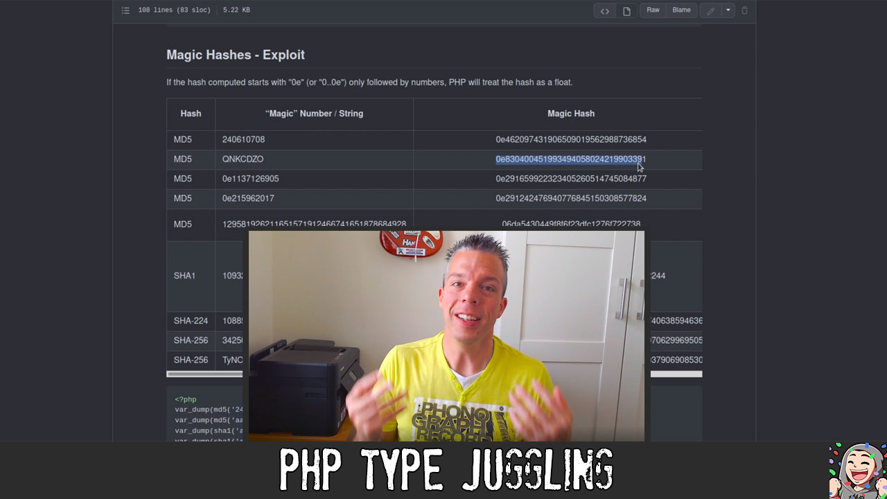ED81 – PHP Type Juggling