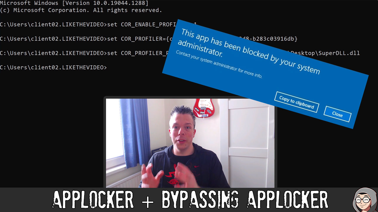 ED63 – Applocker + Bypassing Applocker