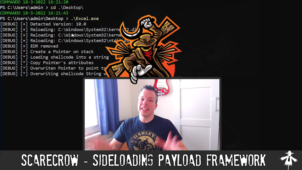 ED65 – ScareCrow – Sideloading Payload Framework