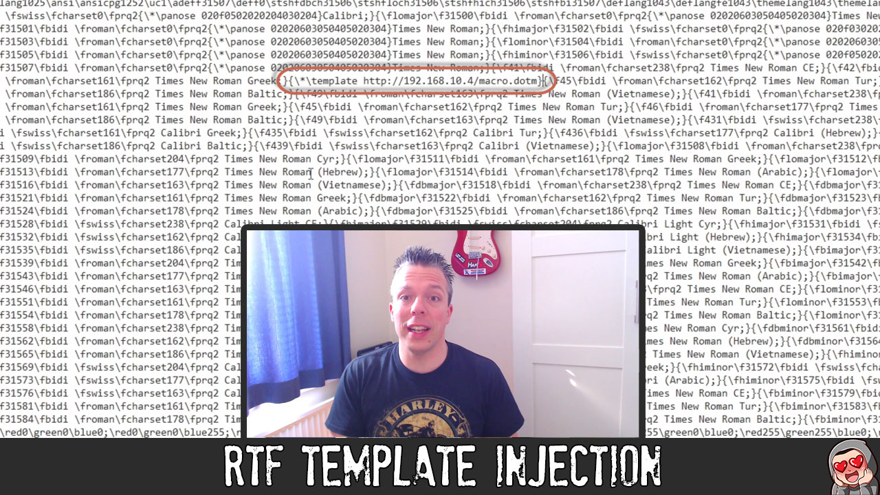 ED66 – RTF Template Injection