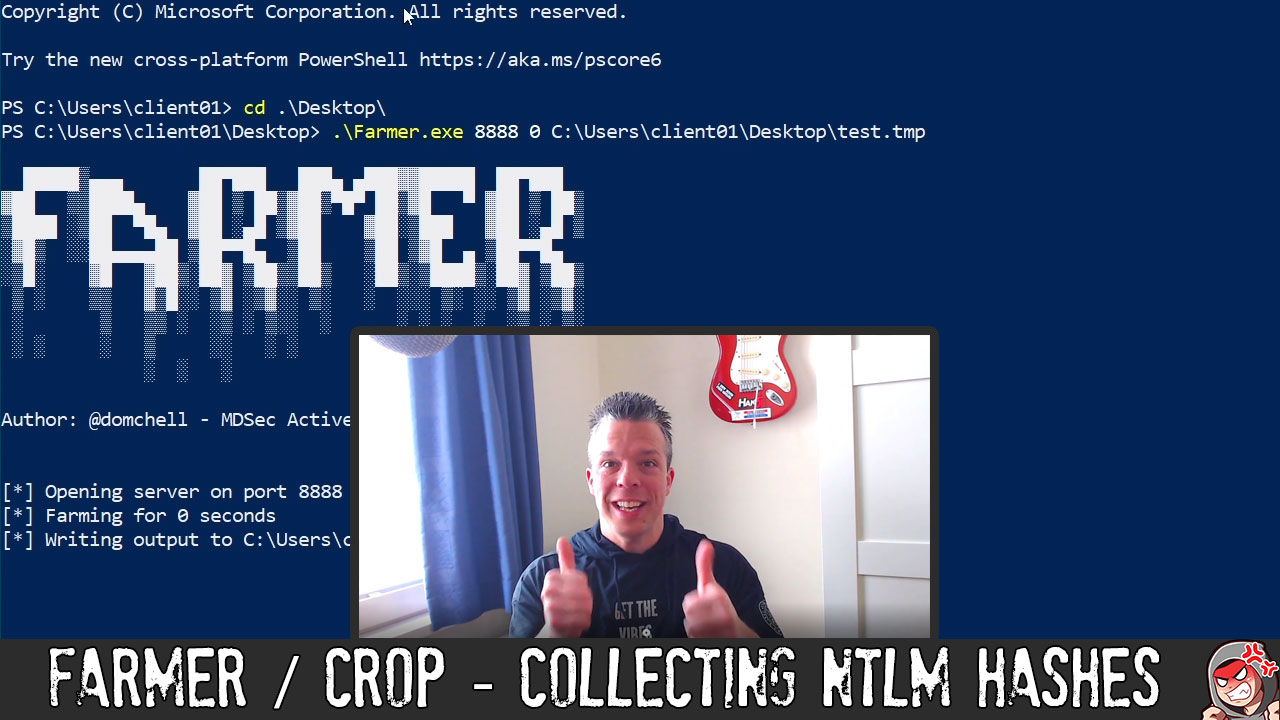 ED79 – Farmer / Crop – Collecting NTLM Hashes