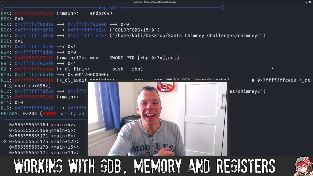 ED94 – Working with GDB, memory and registers