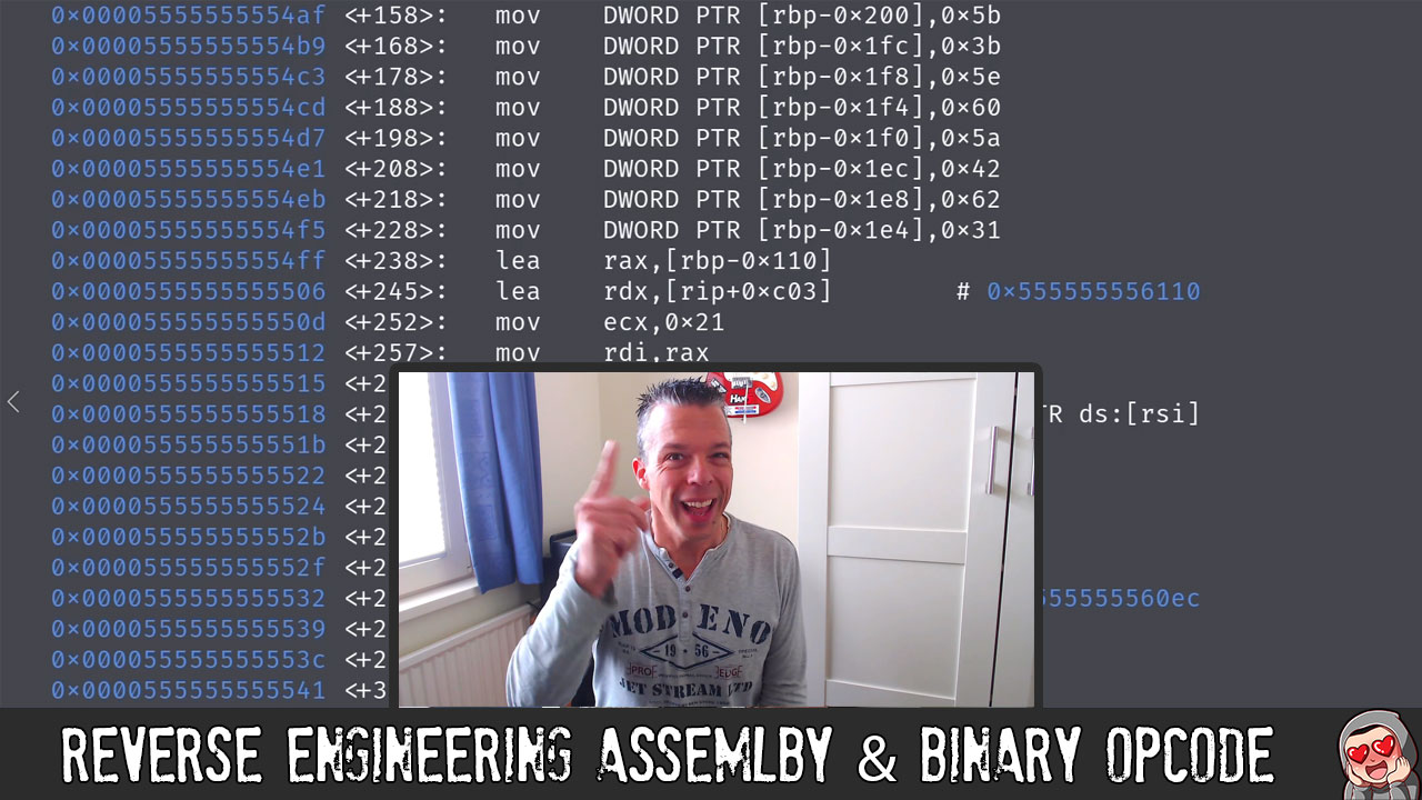 ED95 – Reverse Engineering Assemby & Binary OpCodes