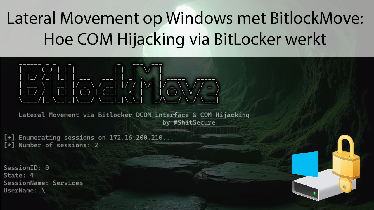 Lateral Movement op Windows met BitlockMove: Hoe COM Hijacking via BitLocker werkt