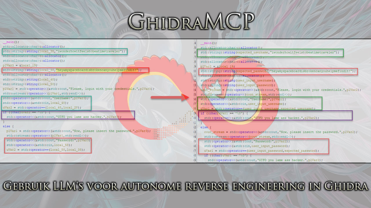 GhidraMCP: Gebruik LLM’s voor autonome reverse engineering in Ghidra