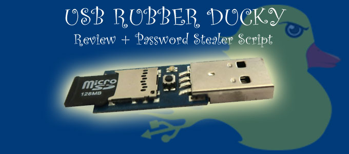 USB Rubber Ducky… kwaakt als een toetsenbord!